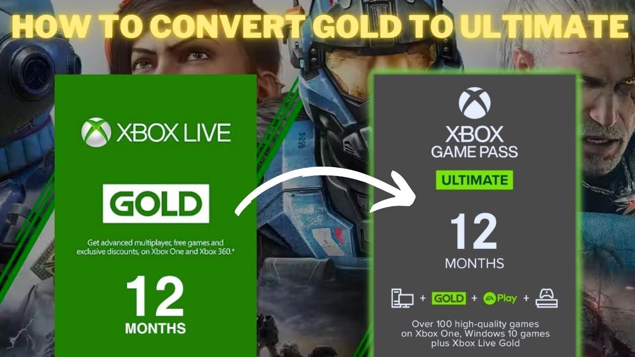 Converting Xbox Live Gold to 36 months of Ultimate for £122